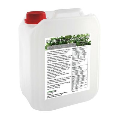 Grünpflanzen Dünger Komplex AF 5 Ltr. Anwendungsfertig / Kalkfrei zum Sprühen