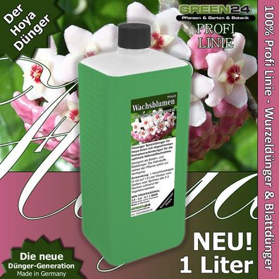 Hoya Dünger flüssig XL 1 Liter für Wachsblumen Porzellanblumen NPK Volldünger