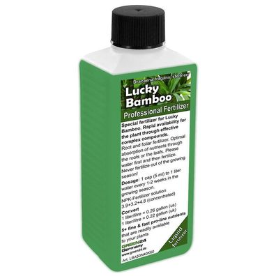 Lucky Bamboo Liquid Fertilizer NPK for Curly Bamboo, Chinese water bamboo