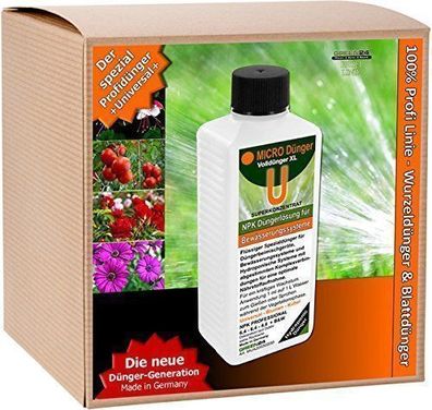 Micro + U Universal-Dünger für Düngerbeimischgeräte Bewässerungssysteme