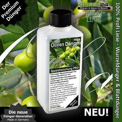 Oliven-Dünger für Pflanzen in Beet und Kübel HIGH-TECH Olea NPK
