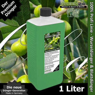 Oliven-Dünger XL 1 Ltr. Olea düngen NPK Flüssigdünger für Pflanzen im Kübel Beet