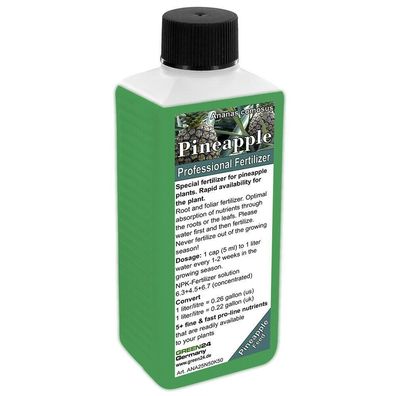 Pineapple Liquid Fertilizer NPK Plant Food for Ananas comosus - Root & Foliar