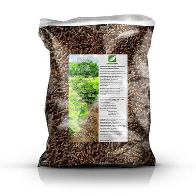 Premium Naturdünger Pellets 1 kg - Bio Pferdedung zum ökologischen Düngen