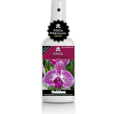 Purital Premium Orchideen Spray - Orchideenpflege - gesunde Blätter und üppige