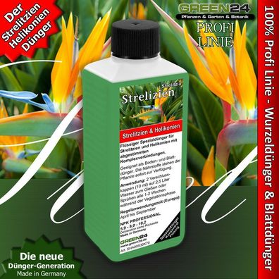 Strelizien-Dünger Helikonien-Dünger Flüssigdünger Strelitzia Heliconia Pflanzen