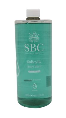 SBC Body Wash Salicyl 1 Liter Duschgel mit AHA-Mischung