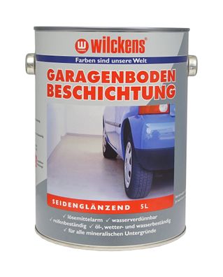 Wilckens 5L Garagen Bodenbeschichtung Beton Boden Estrich Farbe Beschichtung