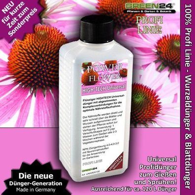 Universal Dünger FlowerPower Premium, Flüssigdünger aus der Profi Linie