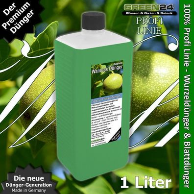 Walnussbaum-Dünger XL 1 Ltr. NPK Spezial Baumdünger für Walnuss-Pflanzen Juglans