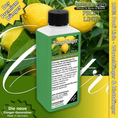 Zitrus-Dünger Citrus NPK Dünger für Zitronen Apfelsinen Kumquat Pflanzen