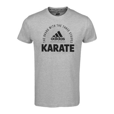 adidas Community T-Shirt Karate grau