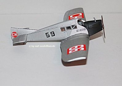 Herpa Wings 019408 - Ad Astra Aero Junkers F13 - CH-59. 1:87