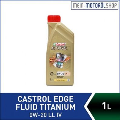 Castrol Edge Fluid Titanium 0W-20 LL IV 1 Liter