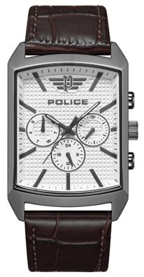 Police Herren Armbanduhr Lederband PEWJF2204802