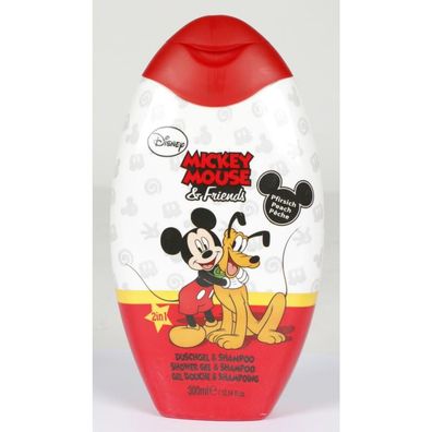 12x 300ml Disney Mickey Mouse & Friends Shampoo Duschgel 2in1 Haare Körper