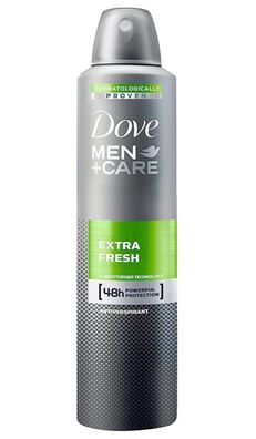 6x 250ml Dove Deospray Extra Fresh for Men für Männer Herren 48h Schutz
