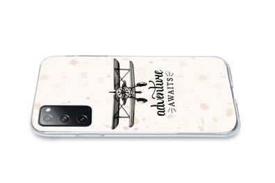 Hülle für Samsung Galaxy S20 FE - Sprichwörter - Zitate - Das Abenteuer wartet - Flie