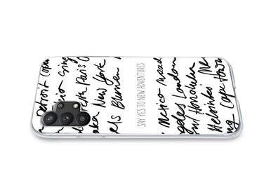 Hülle für Samsung Galaxy A32 5G - Sprichwörter - Zitate - Sag ja zu neuen Abenteuern