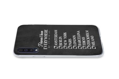 Hülle für Samsung Galaxy A50 - Sprichwörter - Zitate - Ich war noch nicht überall, ab