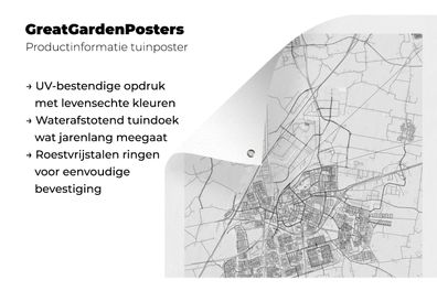 Gartenposter - 40x60 cm - Stadtplan Roosendaal (Gr. 40x60 cm)