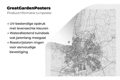 Gartenposter - 120x180 cm - Stadtplan von Apeldoorn (Gr. 120x180 cm)