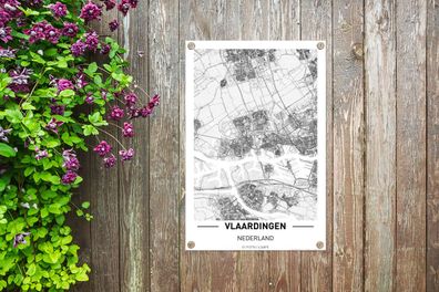 Gartenposter - 60x90 cm - Stadtplan von Vlaardingen (Gr. 60x90 cm)