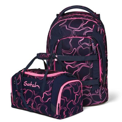 satch Set aus pack + Sporttasche, Pink Supreme, Mädchen & Jungen