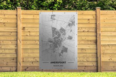Gartenposter - 120x180 cm - Stadtplan Amersfoort (Gr. 120x180 cm)
