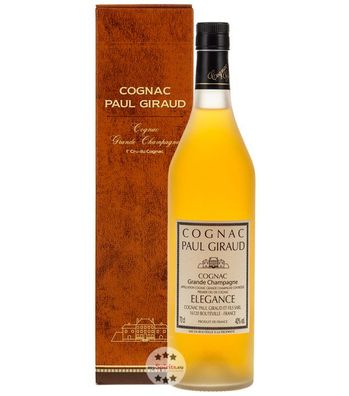 Paul Giraud Elegance Cognac (, 0,7 Liter) (40% Vol., hide)