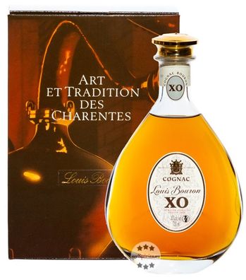 Louis Bouron XO Cognac in Dekanter (, 0,7 Liter) (40 % Vol., hide)