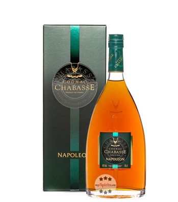 Chabasse Cognac Napoleon (, 0,7 Liter) (40 % Vol., hide)