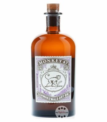 Monkey 47 Schwarzwald Dry Gin (47 % vol., 0,5 Liter) (47 % vol., hide)