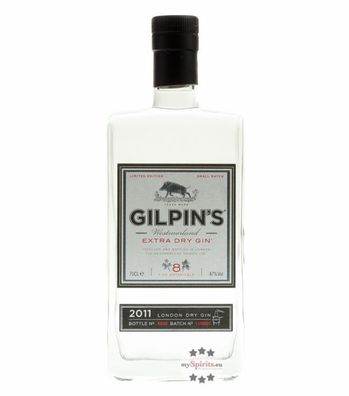 Gilpin's Westmorland Extra Dry Gin (47 % vol., 0,7 Liter) (47 % vol., hide)