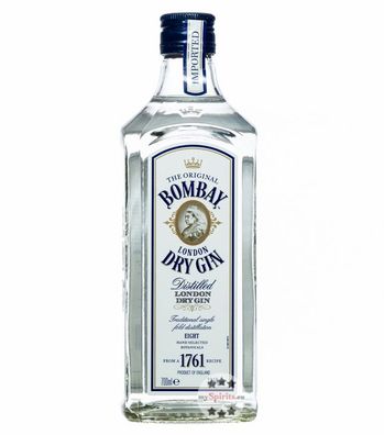 Bombay Original Dry Gin 0,7l (37,5 % Vol., 0,7 Liter) (37,5 % Vol., hide)
