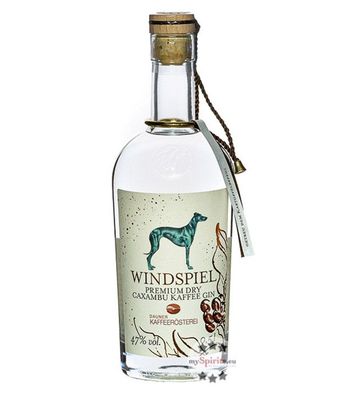 Windspiel Premium Dry Caxambu Kaffee Gin (47 % Vol., 0,5 Liter) (47 % Vol., hide)