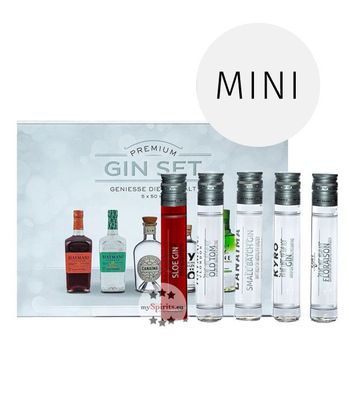 Sierra Madre Premium Gin Set (26 - 47 % Vol., 0,25 Liter) (26 - 47 % Vol., hide)