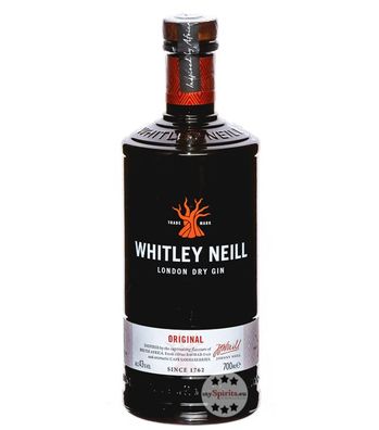Whitley Neill Original London Dry Gin (43 % Vol., 0,7 Liter) (43 % Vol., hide)