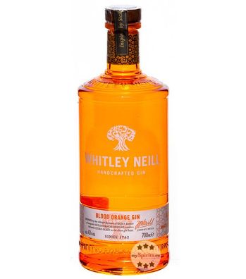 Whitley Neill Blood Orange Gin (43 % Vol., 0,7 Liter) (43 % Vol., hide)