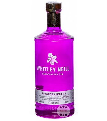 Whitley Neill Rhubarb & Ginger Gin (43 % Vol., 0,7 Liter) (43 % Vol., hide)