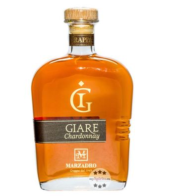 Marzadro Giare Grappa Chardonnay (45 % vol., 0,7 Liter) (45 % vol., hide)