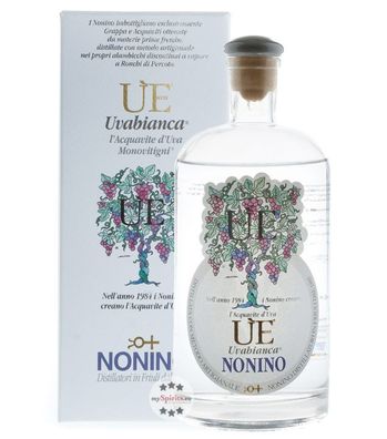 Grappa Nonino ÙE Uvabianca Traubenbrand (38 % vol., 0,7 Liter) (38 % vol., hide)