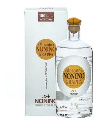 Grappa Nonino Il Moscato (41 % vol., 0,7 Liter) (41 % vol., hide)