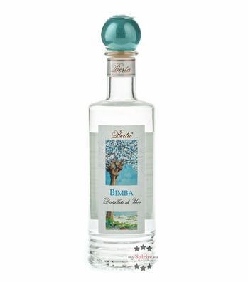 Grappa Berta Bimba Distillato di Uva (40 % vol., 0,2 Liter) (40 % vol., hide)