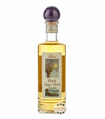 Berta Piasì Grappa Brachetto Invecchiata (, 0,2 Liter) (40 % Vol., hide)