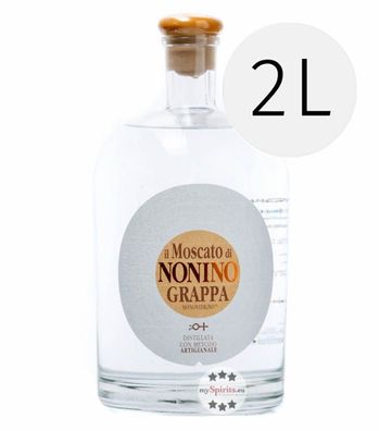 Grappa Nonino Il Moscato (41 % vol., 2,0 Liter) (41 % vol., hide)