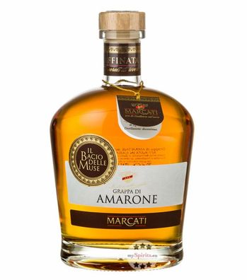 Marcati Grappa Amarone Affinata in Carati di Rovere (40 % vol., 0,7 Liter) (40 % vol