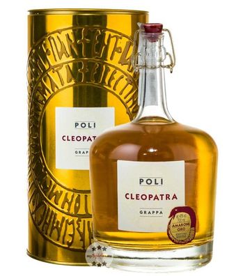 Poli Grappa Cleopatra Amarone Oro (, 0,7 Liter) (40 % Vol., hide)