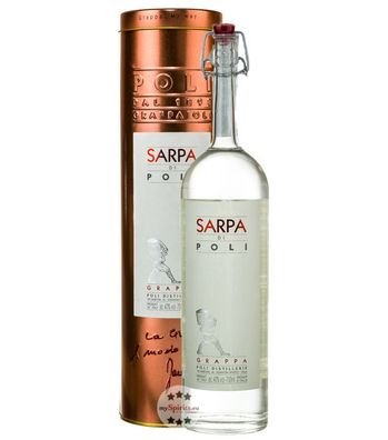 Poli Grappa Sarpa di Poli (40 % vol., 0,7 Liter) (40 % vol., hide)