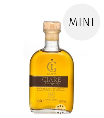 Marzadro Giare Grappa Amarone 0, (41 % Vol., 0,1 Liter) (41 % Vol., hide)